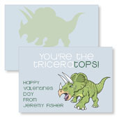 Noteworthy Collections - Valentine's Day Cards (Triceratops) (IDV-448)